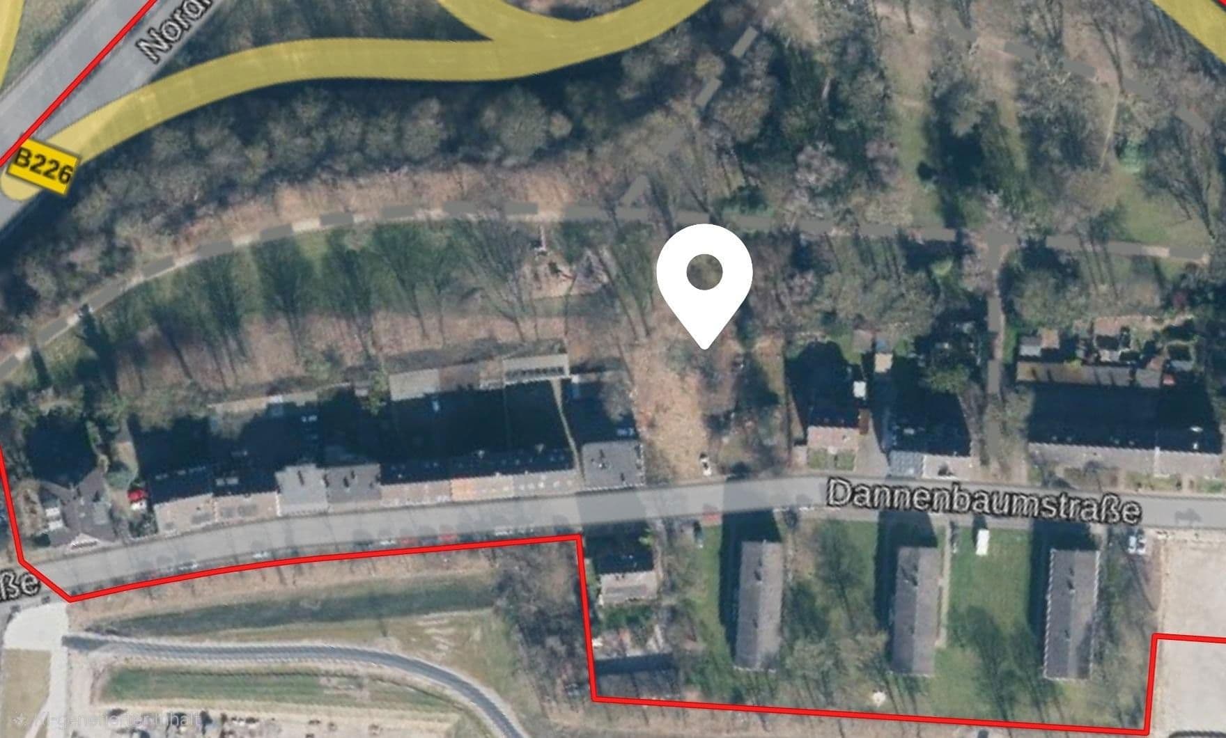 Predaj pozemku 1.384 m², Dannenbaumstr. 34, Bochum, Severné Porýnie - Westfálsko Predaj pozemku 1.384 m², Dannenbaumstr. 34, Bochum, Severné Porýnie - Westfálsko