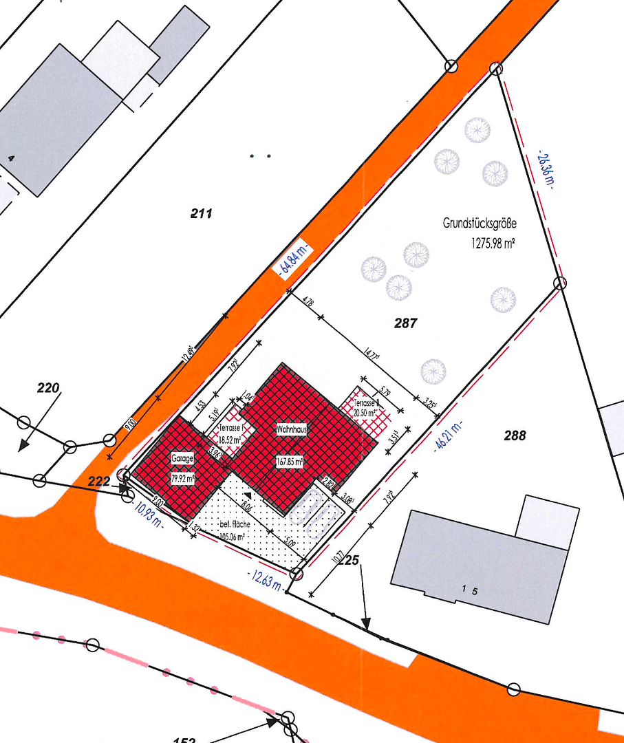 Predaj pozemku 1.275 m², Petershagen, Severné Porýnie - Westfálsko Predaj pozemku 1.275 m², Petershagen, Severné Porýnie - Westfálsko