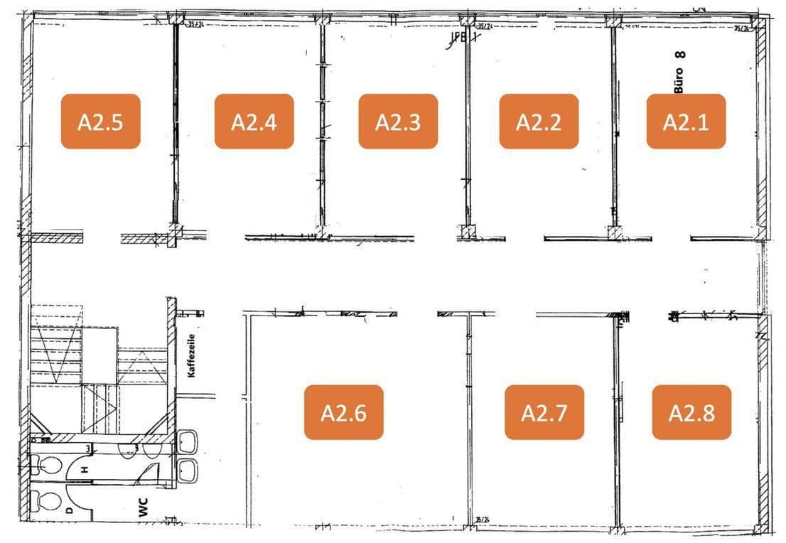 Prenájom kancelárie 25 m², Formerstraße 47, Ratingen, Severné Porýnie - Westfálsko Prenájom kancelárie 25 m², Formerstraße 47, Ratingen, Severné Porýnie - Westfálsko