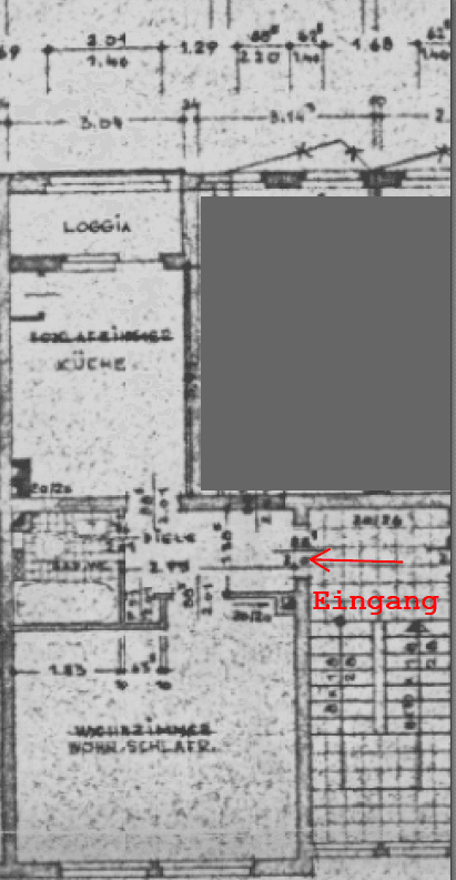 Prenájom bytu 2-izbový 44 m², Hövelstraße 28, Essen, Deutschland, Essen, Severné Porýnie - Westfálsko Prenájom bytu 2-izbový 44 m², Hövelstraße 28, Essen, Deutschland, Essen, Severné Porýnie - Westfálsko