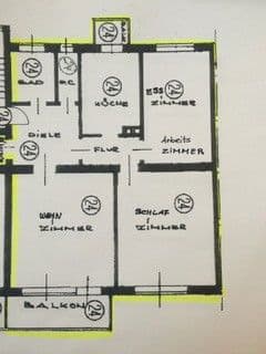 Prenájom bytu 3-izbový 86 m², Carl-Reiss-Platz17, Mannheim, Bádensko-Wurttembersko Prenájom bytu 3-izbový 86 m², Carl-Reiss-Platz17, Mannheim, Bádensko-Wurttembersko