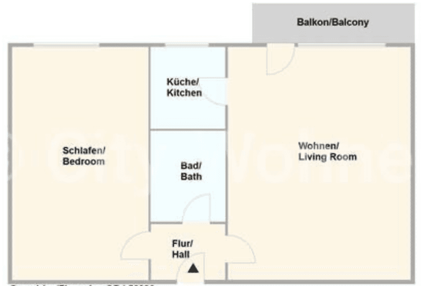 Prenájom bytu 2-izbový 55 m², Hamburg, Hamburg Prenájom bytu 2-izbový 55 m², Hamburg, Hamburg