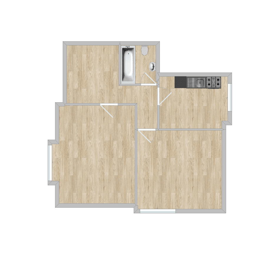 Prenájom bytu 2-izbový 58 m², Leverkusen, Severné Porýnie - Westfálsko Prenájom bytu 2-izbový 58 m², Leverkusen, Severné Porýnie - Westfálsko