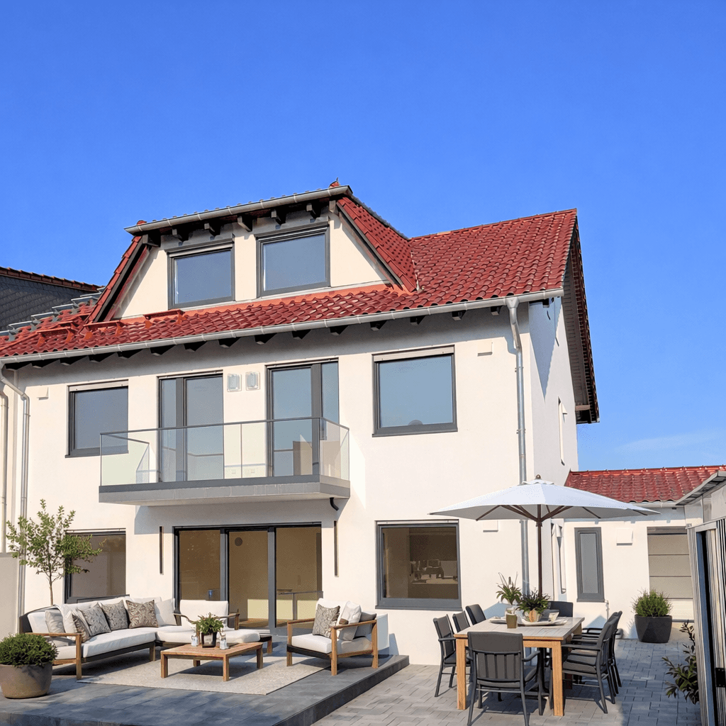 Predaj domu 305 m², pozemek 450 m², Bindweidring 54, Karben, Hesensko Predaj domu 305 m², pozemek 450 m², Bindweidring 54, Karben, Hesensko