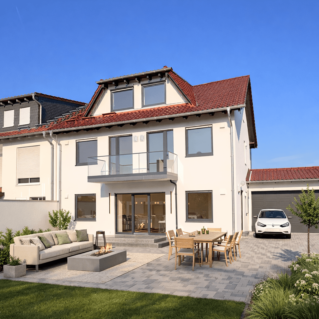 Predaj domu 305 m², pozemek 450 m², Bindweidring 54, Karben, Hesensko Predaj domu 305 m², pozemek 450 m², Bindweidring 54, Karben, Hesensko