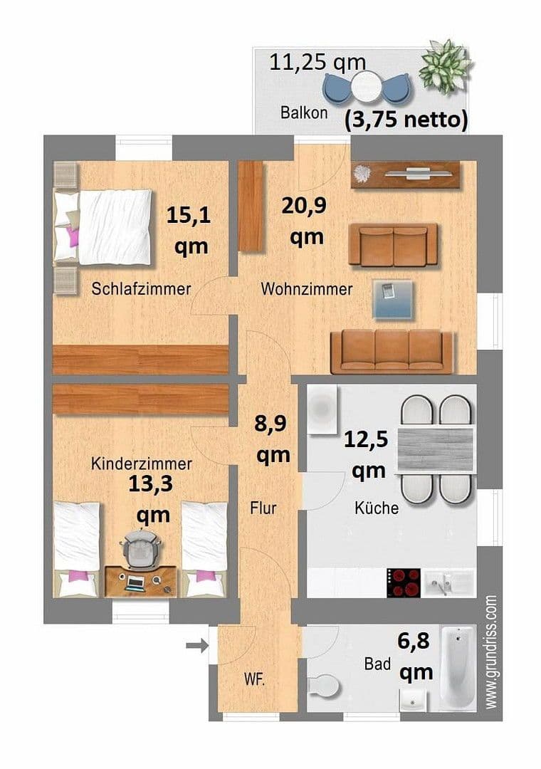 Predaj bytu 3-izbový 81 m², Wirkergasse 12, Lörrach, Bádensko-Wurttembersko Predaj bytu 3-izbový 81 m², Wirkergasse 12, Lörrach, Bádensko-Wurttembersko