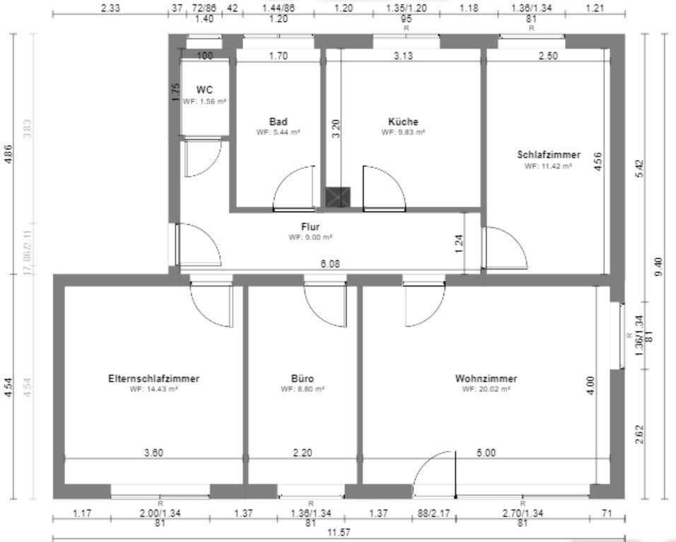 Prenájom bytu 4-izbový 80 m², Bahnhofstraße 42, Elchingen, Bavorsko Prenájom bytu 4-izbový 80 m², Bahnhofstraße 42, Elchingen, Bavorsko