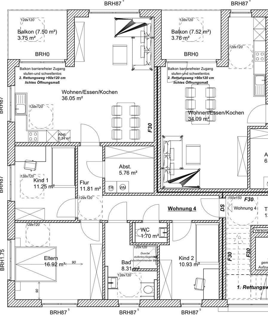 Prenájom bytu 4-izbový 107 m², Wissinger Mark 21, Bissendorf, Dolné Sasko Prenájom bytu 4-izbový 107 m², Wissinger Mark 21, Bissendorf, Dolné Sasko