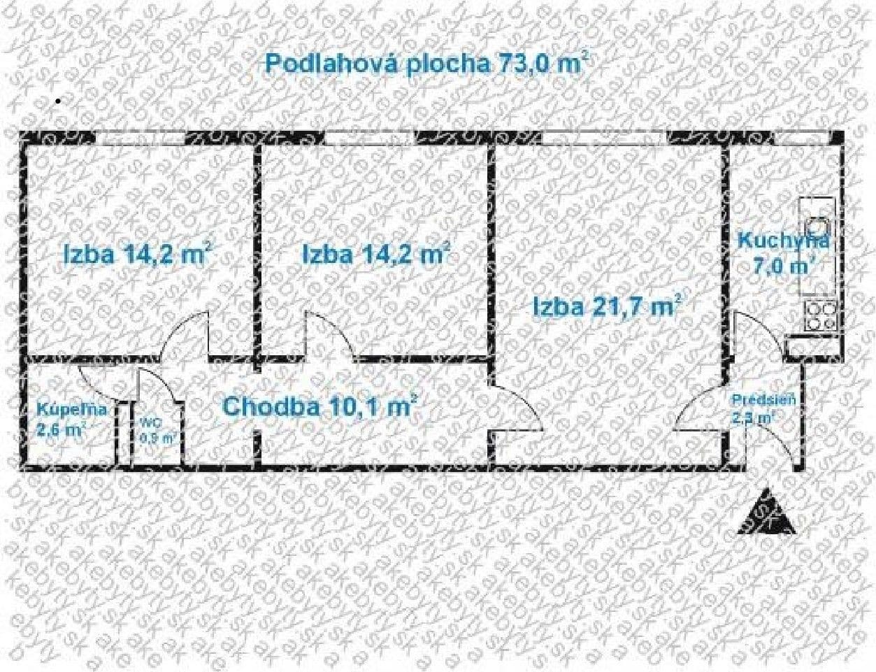Predaj bytu 3-izbový 73 m², Haburská, Ružinov, Bratislavský kraj Predaj bytu 3-izbový 73 m², Haburská, Ružinov, Bratislavský kraj