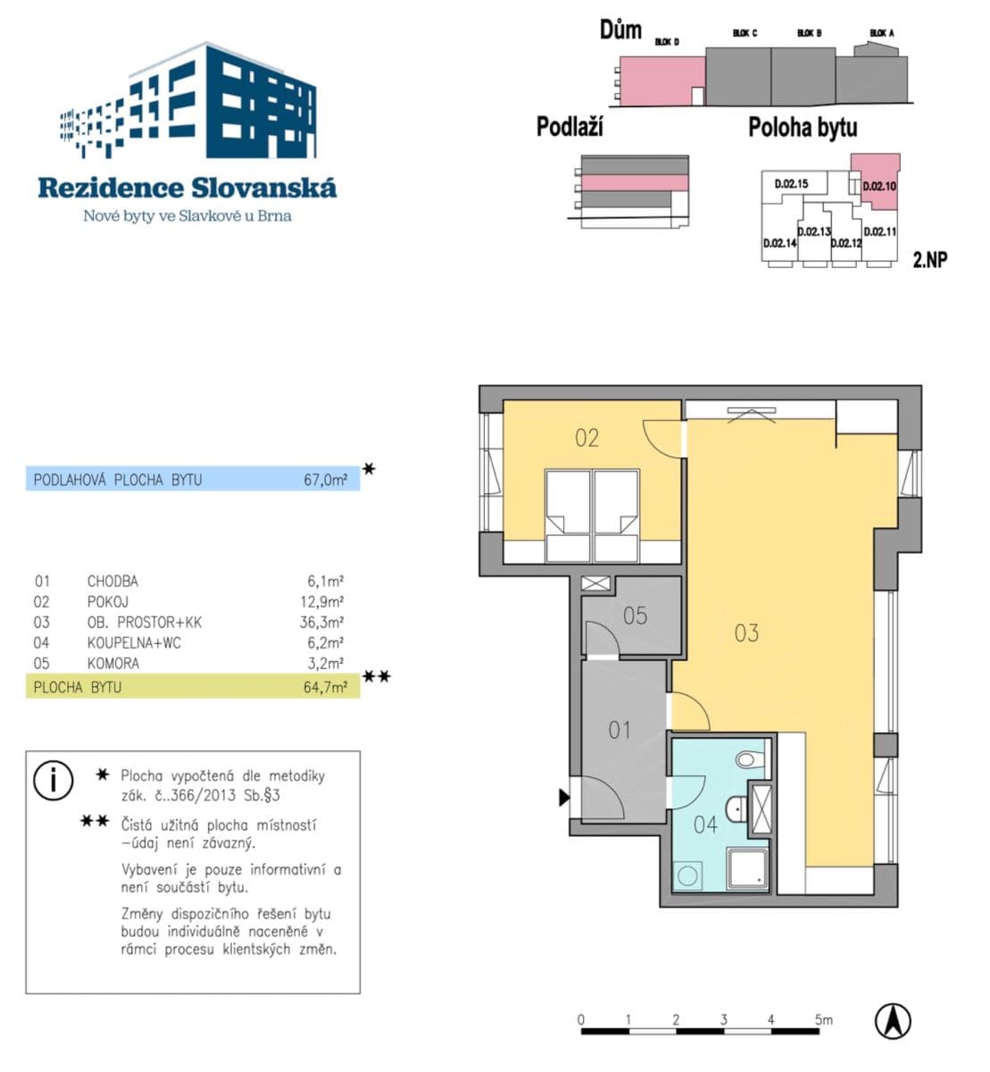 Prenájom bytu 2-izbový 67 m², Slovanská, Slavkov u Brna, Jihomoravský kraj Prenájom bytu 2-izbový 67 m², Slovanská, Slavkov u Brna, Jihomoravský kraj