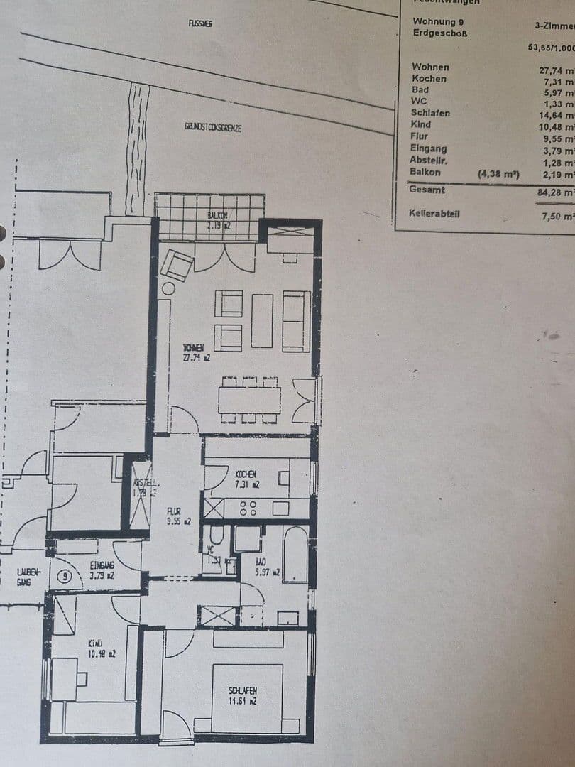 Predaj bytu 3-izbový 85 m², Feuchtwangen, Bavorsko Predaj bytu 3-izbový 85 m², Feuchtwangen, Bavorsko