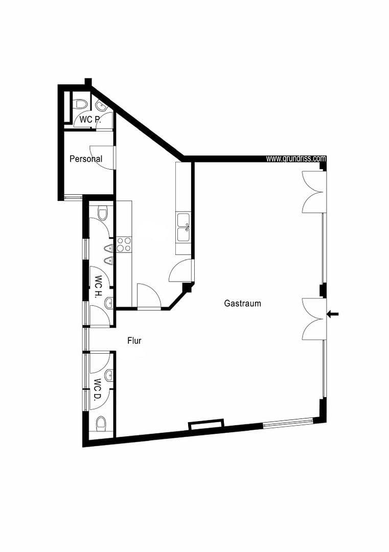 Prenájom nebytového priestoru 140 m², Barlachstraße 9, Nürnberg, Bavorsko Prenájom nebytového priestoru 140 m², Barlachstraße 9, Nürnberg, Bavorsko