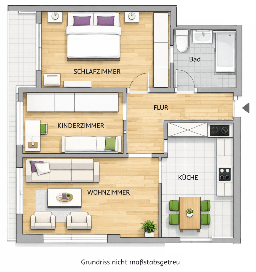 Predaj bytu 5-izbový 71 m², Westring 257, Mainz, Porýnie-Falcko Predaj bytu 5-izbový 71 m², Westring 257, Mainz, Porýnie-Falcko