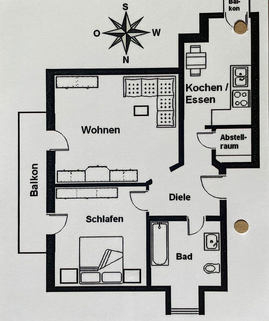 Prenájom bytu 2-izbový 56 m², Inhamer Str. 18 B, Bad Griesbach i.Rottal, Bavorsko Prenájom bytu 2-izbový 56 m², Inhamer Str. 18 B, Bad Griesbach i.Rottal, Bavorsko