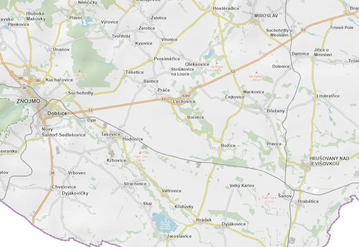 Predaj pozemku 1.980 m², Božice, Jihomoravský kraj Predaj pozemku 1.980 m², Božice, Jihomoravský kraj