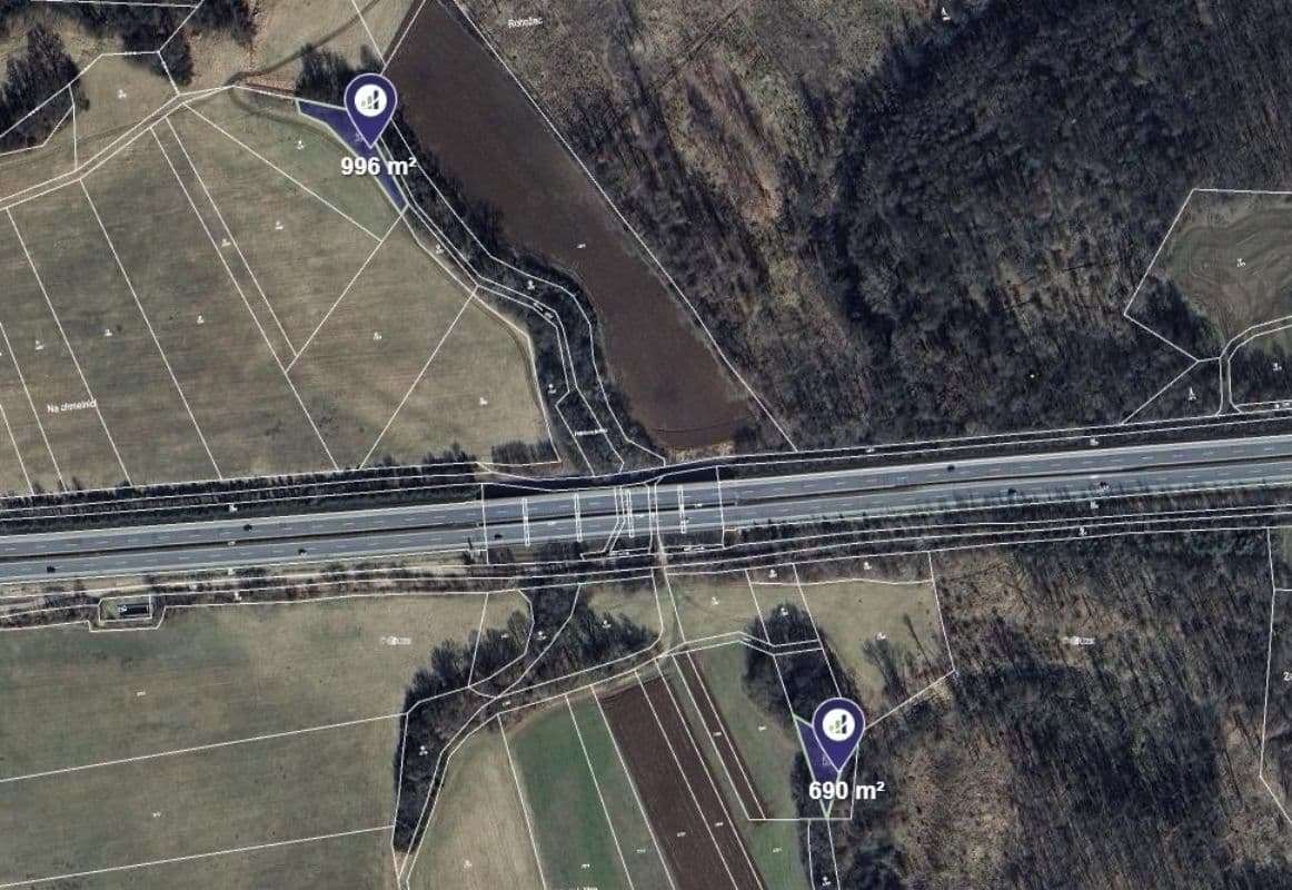 Predaj pozemku 85.678 m², Oseček, Středočeský kraj Predaj pozemku 85.678 m², Oseček, Středočeský kraj