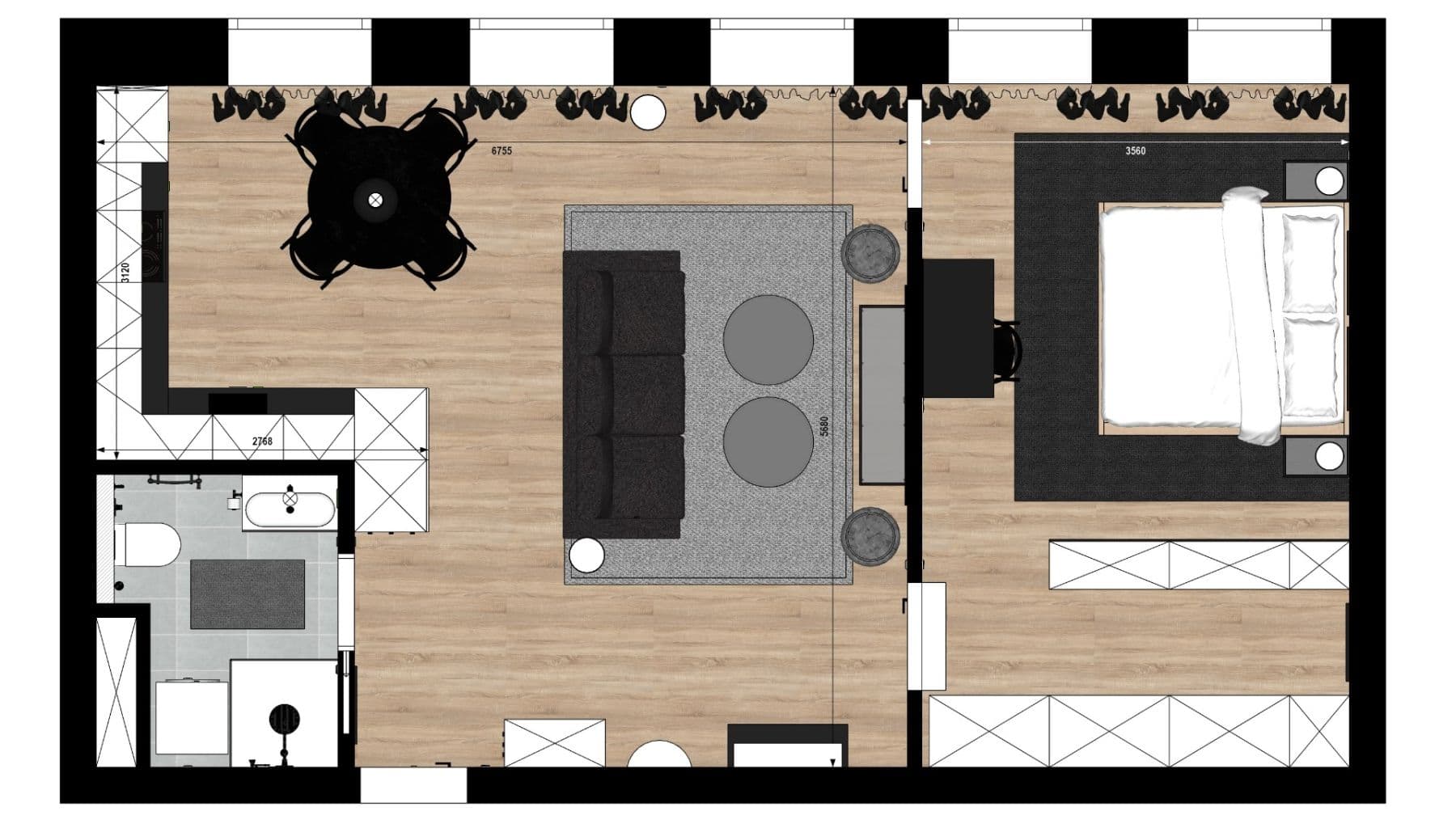 Prenájom bytu 2-izbový 61 m², Lorencova, Zlín, Zlínský kraj Prenájom bytu 2-izbový 61 m², Lorencova, Zlín, Zlínský kraj