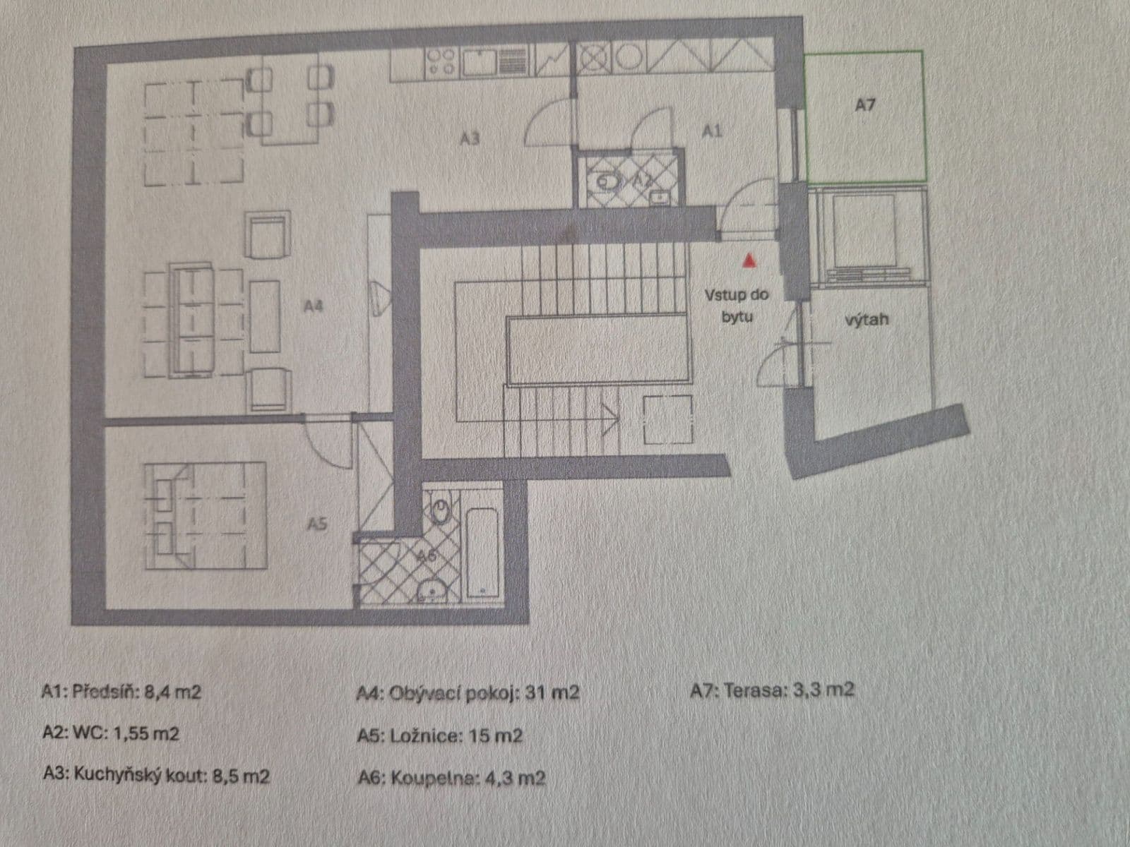 Predaj bytu 2-izbový 69 m², Prokopovo náměstí, Praha, Praha Predaj bytu 2-izbový 69 m², Prokopovo náměstí, Praha, Praha