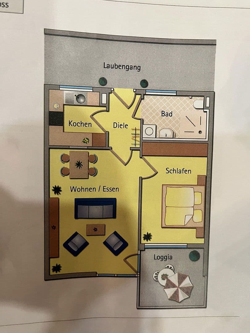 Prenájom bytu 2-izbový 55 m², Lampertheim, Hesensko Prenájom bytu 2-izbový 55 m², Lampertheim, Hesensko