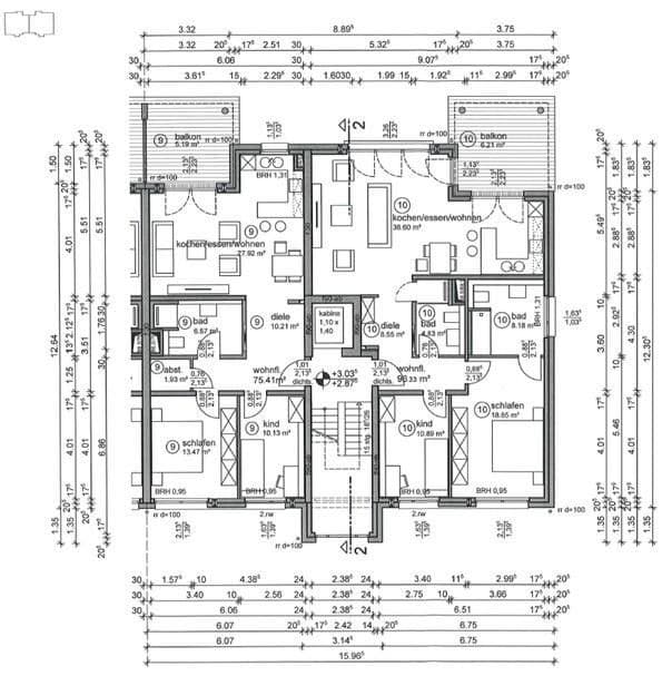 Predaj bytu 3-izbový 97 m², Oberhausen, Severné Porýnie - Westfálsko Predaj bytu 3-izbový 97 m², Oberhausen, Severné Porýnie - Westfálsko