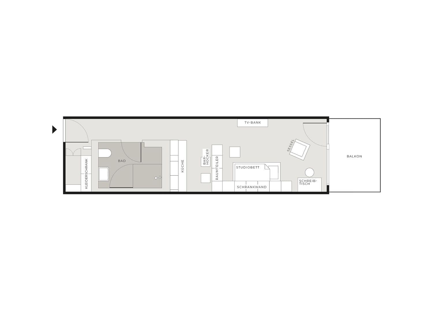 Prenájom bytu 34 m², Stuttgart, Bádensko-Wurttembersko Prenájom bytu 34 m², Stuttgart, Bádensko-Wurttembersko
