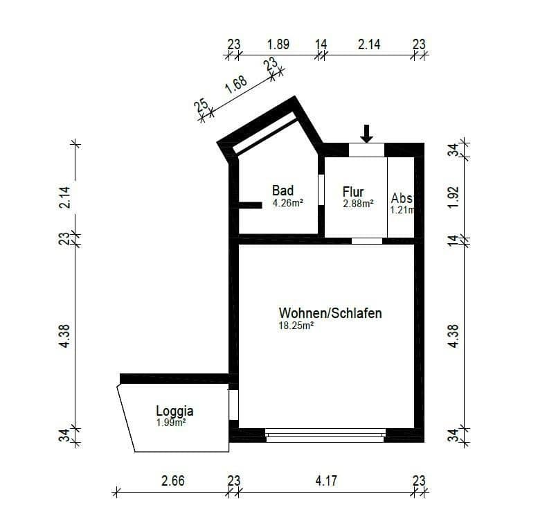 Predaj bytu 1-izbový 29 m², Augustaanlage 42, Mannheim, Bádensko-Wurttembersko Predaj bytu 1-izbový 29 m², Augustaanlage 42, Mannheim, Bádensko-Wurttembersko
