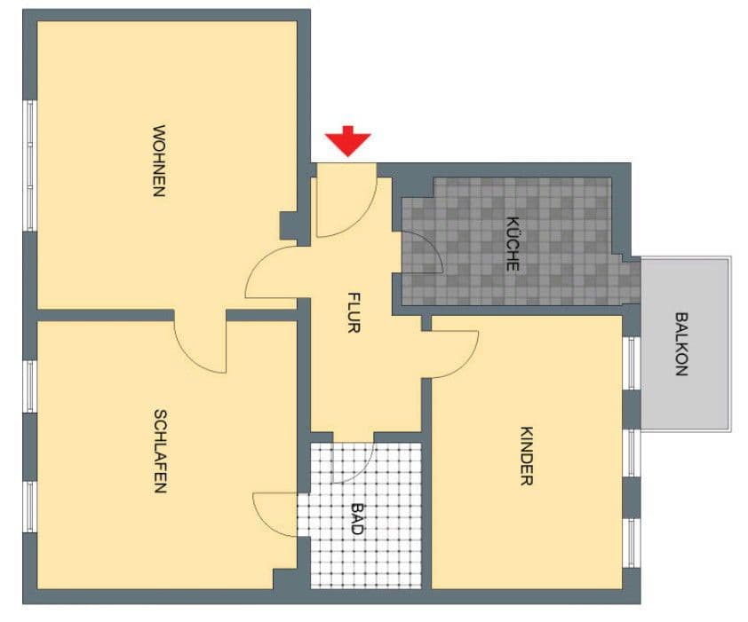 Prenájom bytu 3-izbový 88 m², Zeitz, Sasko-Anhaltsko Prenájom bytu 3-izbový 88 m², Zeitz, Sasko-Anhaltsko