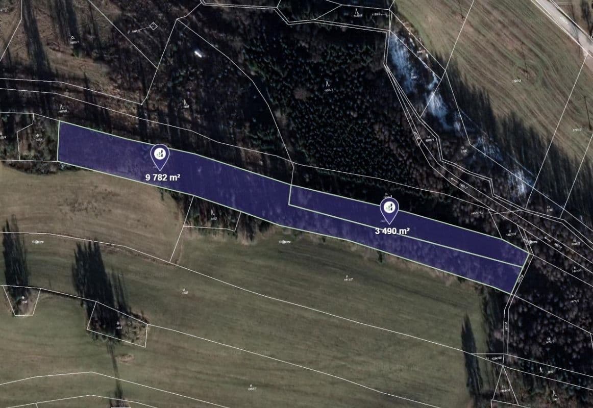 Predaj pozemku 13.272 m², Kunžak, Jihočeský kraj Predaj pozemku 13.272 m², Kunžak, Jihočeský kraj