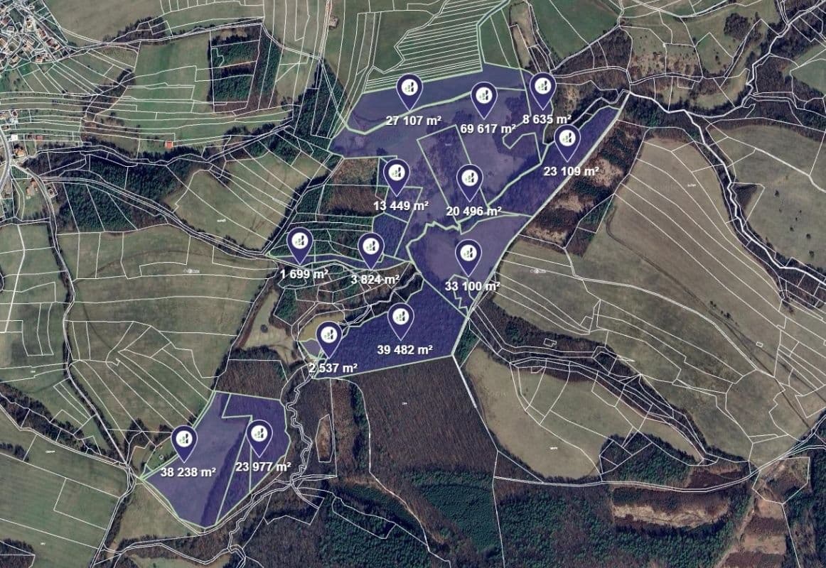 Predaj pozemku 1.903 m², Luhačovice, Zlínský kraj Predaj pozemku 1.903 m², Luhačovice, Zlínský kraj