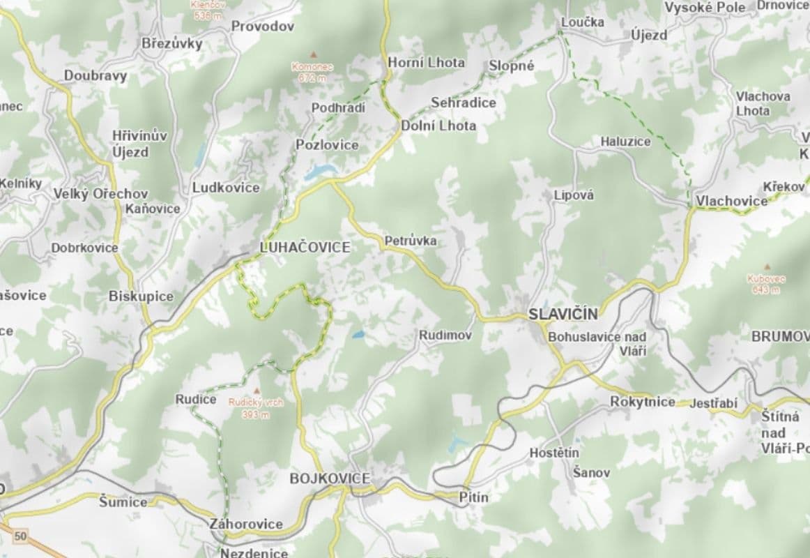 Predaj pozemku 1.903 m², Luhačovice, Zlínský kraj Predaj pozemku 1.903 m², Luhačovice, Zlínský kraj
