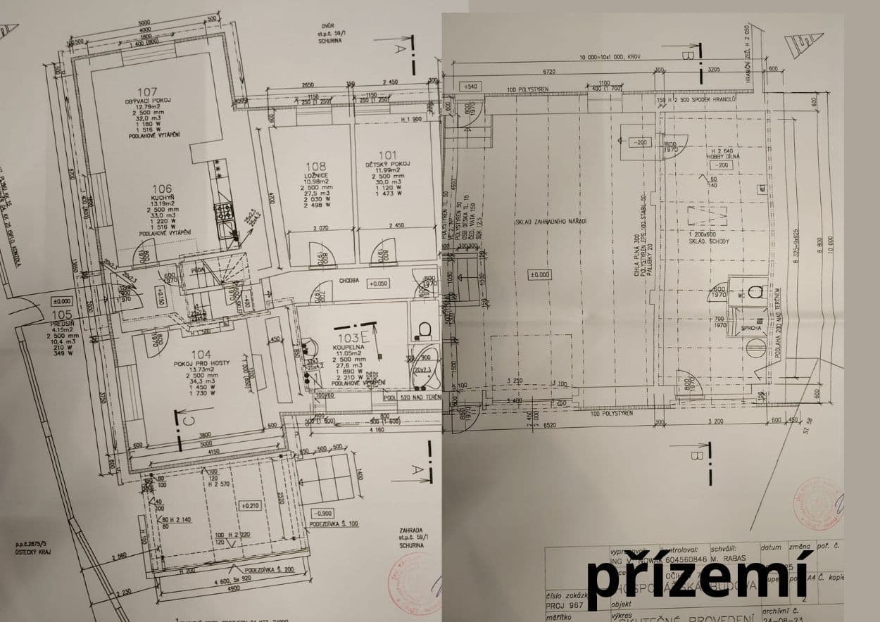 Predaj domu 306 m², pozemek 1.044 m², Očihov, Ústecký kraj Predaj domu 306 m², pozemek 1.044 m², Očihov, Ústecký kraj