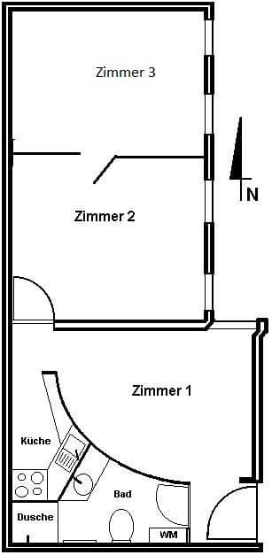 Prenájom bytu 2-izbový 65 m², Katharinenstrasse 21, Berlin, Berlín Prenájom bytu 2-izbový 65 m², Katharinenstrasse 21, Berlin, Berlín