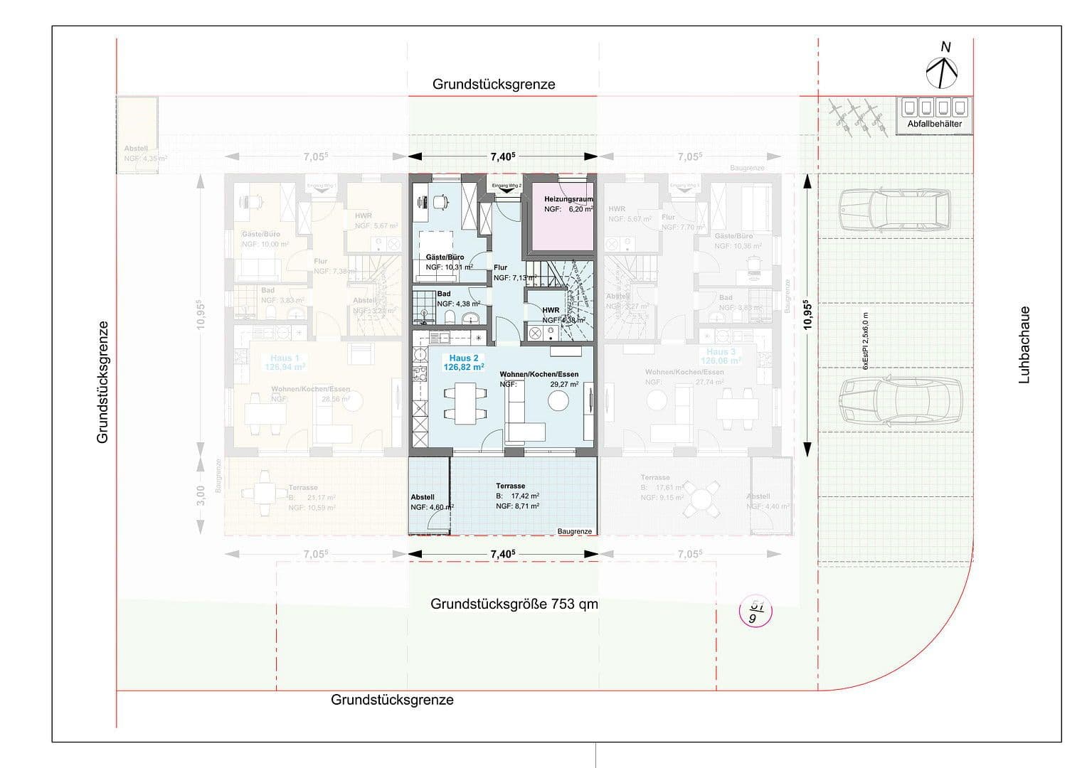 Predaj domu 127 m², pozemek 753 m², Rosdorf, Dolné Sasko Predaj domu 127 m², pozemek 753 m², Rosdorf, Dolné Sasko