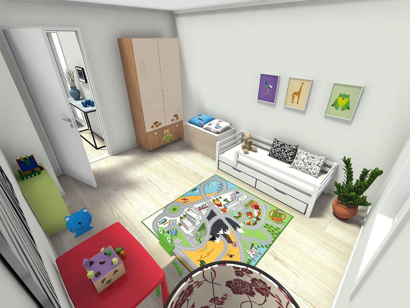 Prenájom bytu 5-izbový 107 m², Chemnitzer Str. 72, Meerane, Sasko Prenájom bytu 5-izbový 107 m², Chemnitzer Str. 72, Meerane, Sasko