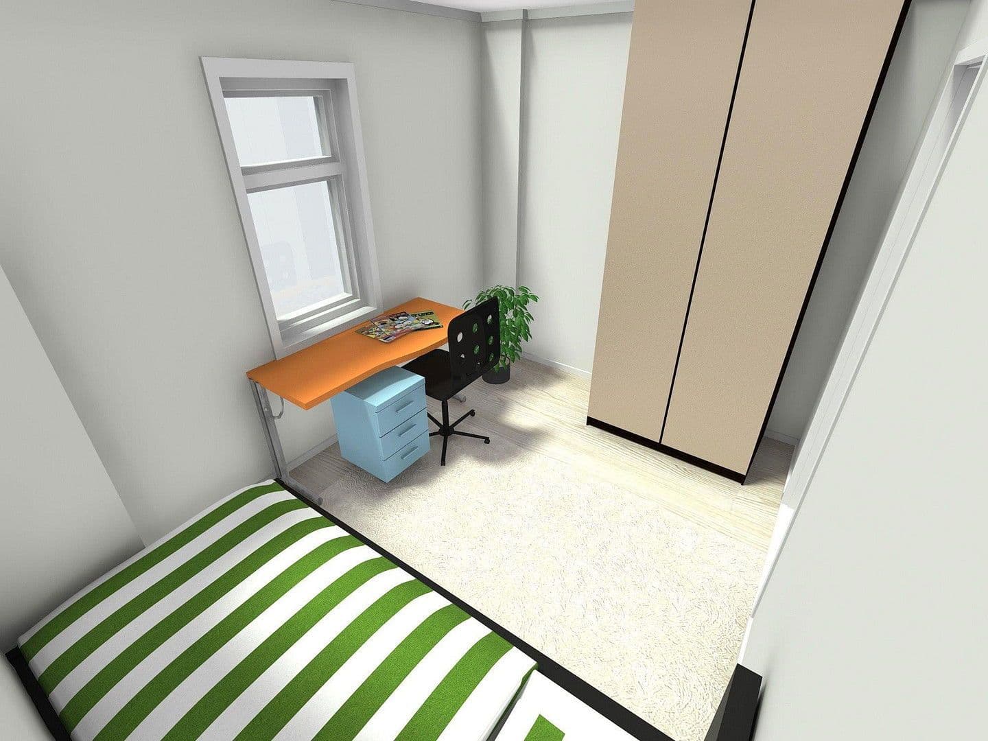 Prenájom bytu 5-izbový 107 m², Chemnitzer Str. 72, Meerane, Sasko Prenájom bytu 5-izbový 107 m², Chemnitzer Str. 72, Meerane, Sasko