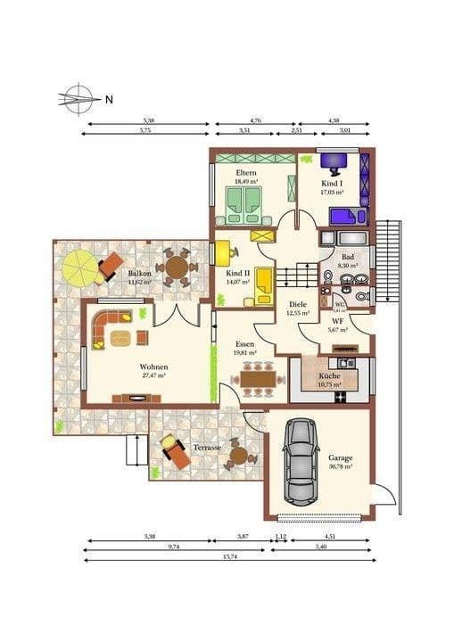 Predaj domu 274 m², pozemek 679 m², Nandlstadt, Bavorsko Predaj domu 274 m², pozemek 679 m², Nandlstadt, Bavorsko