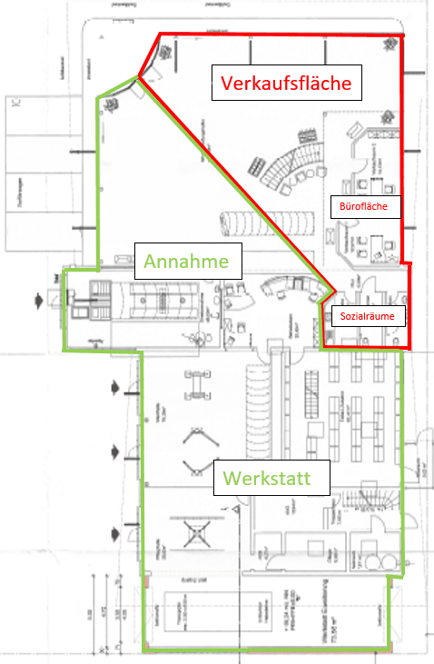 Prenájom nebytového priestoru 670 m², Achern, Bádensko-Wurttembersko Prenájom nebytového priestoru 670 m², Achern, Bádensko-Wurttembersko
