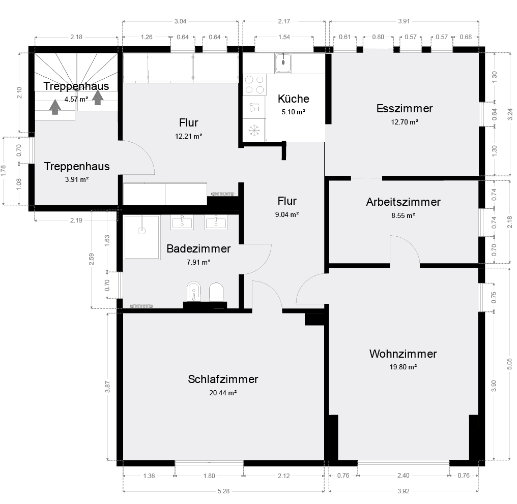 Predaj bytu 3-izbový 96 m², Schwarzenbek, Šlezvicko-Holštajnsko Predaj bytu 3-izbový 96 m², Schwarzenbek, Šlezvicko-Holštajnsko