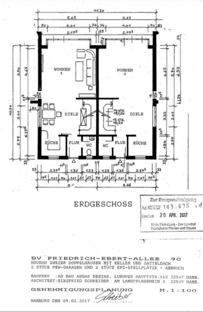 Predaj domu 95 m², pozemek 166 m², Friedrich Ebert Allee 90a, Schenefeld, Šlezvicko-Holštajnsko Predaj domu 95 m², pozemek 166 m², Friedrich Ebert Allee 90a, Schenefeld, Šlezvicko-Holštajnsko