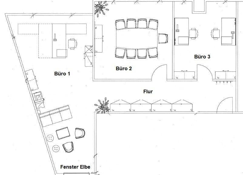 Prenájom kancelárie 101 m², Große Elbstraße 42, Hamburg, Hamburg Prenájom kancelárie 101 m², Große Elbstraße 42, Hamburg, Hamburg