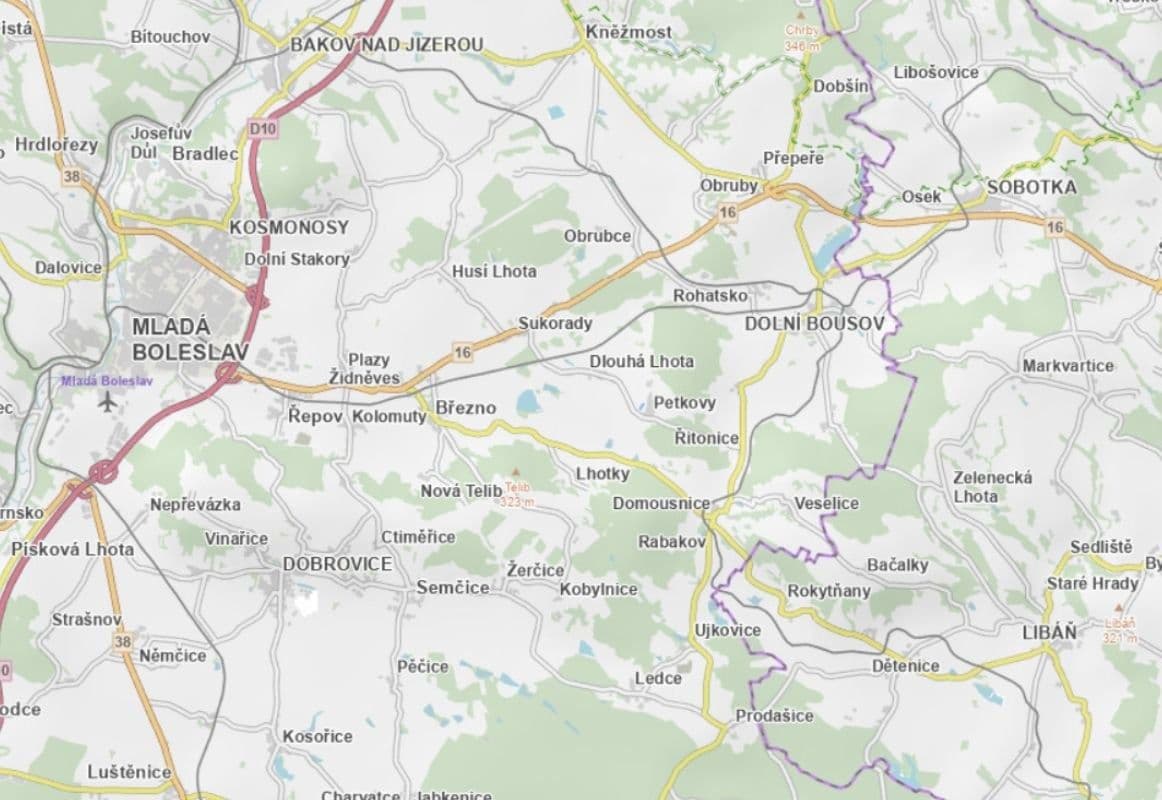 Predaj pozemku 5.996 m², Petkovy, Středočeský kraj Predaj pozemku 5.996 m², Petkovy, Středočeský kraj