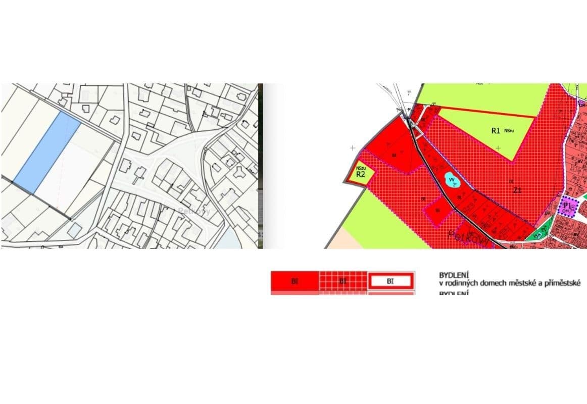 Predaj pozemku 5.996 m², Petkovy, Středočeský kraj Predaj pozemku 5.996 m², Petkovy, Středočeský kraj
