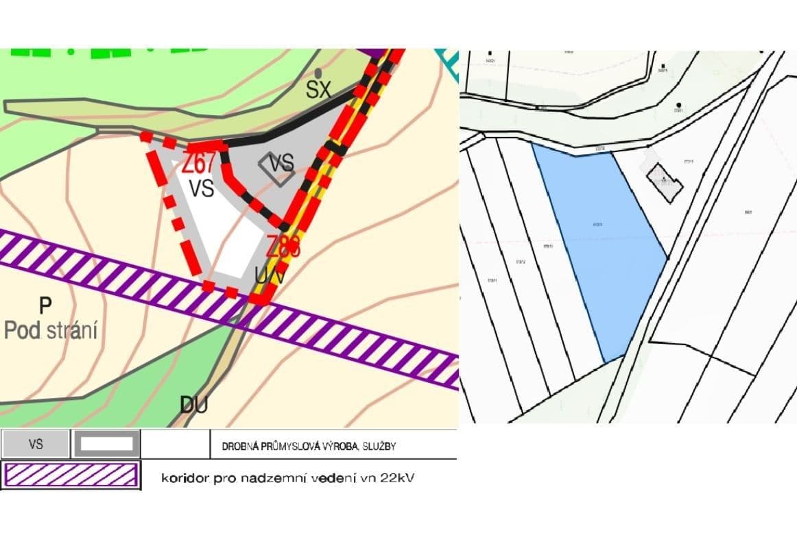 Predaj pozemku 5.293 m², Dačice, Jihočeský kraj Predaj pozemku 5.293 m², Dačice, Jihočeský kraj