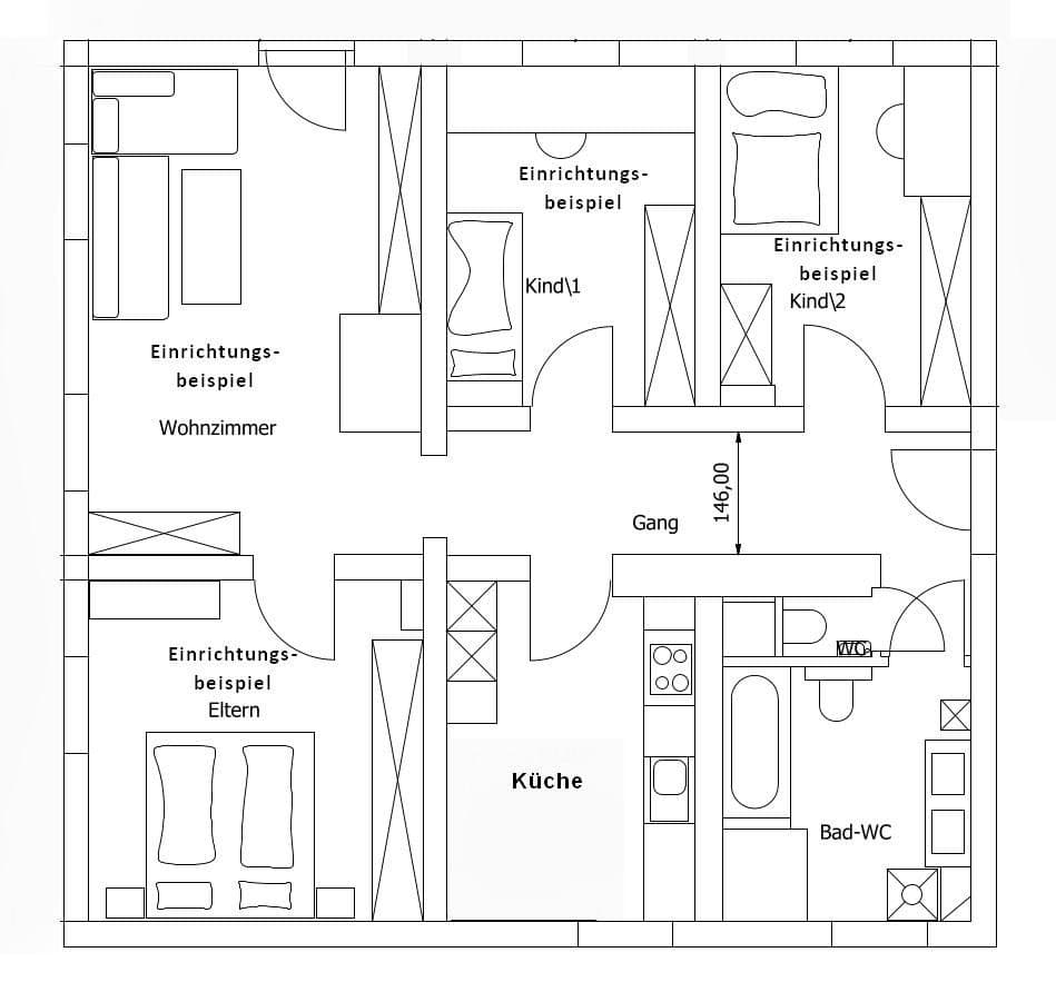 Prenájom bytu 4-izbový 92 m², Zell am Ziller, Tirolsko Prenájom bytu 4-izbový 92 m², Zell am Ziller, Tirolsko