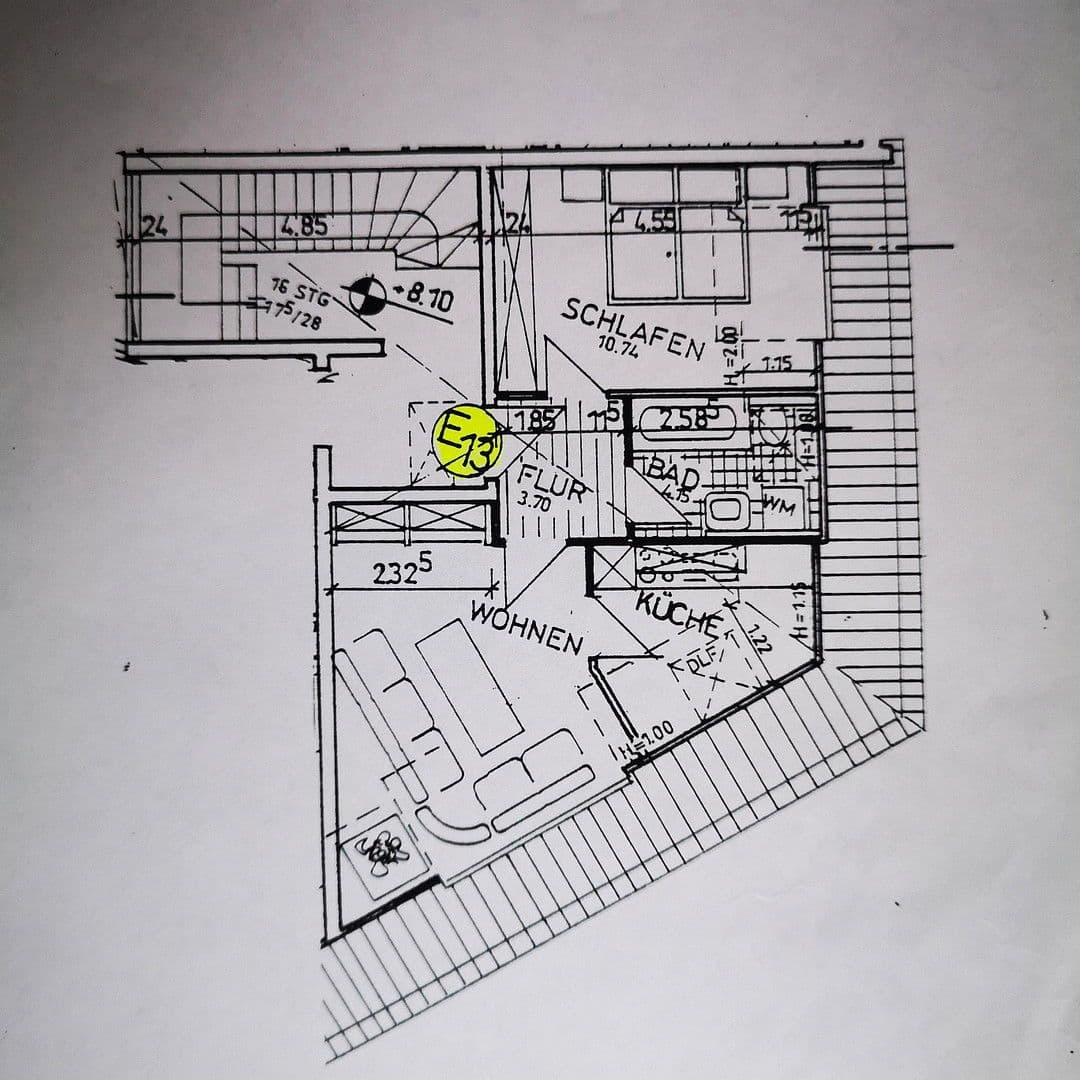Predaj bytu 2-izbový 40 m², Am Rathaus 2, Kist, Bavorsko Predaj bytu 2-izbový 40 m², Am Rathaus 2, Kist, Bavorsko
