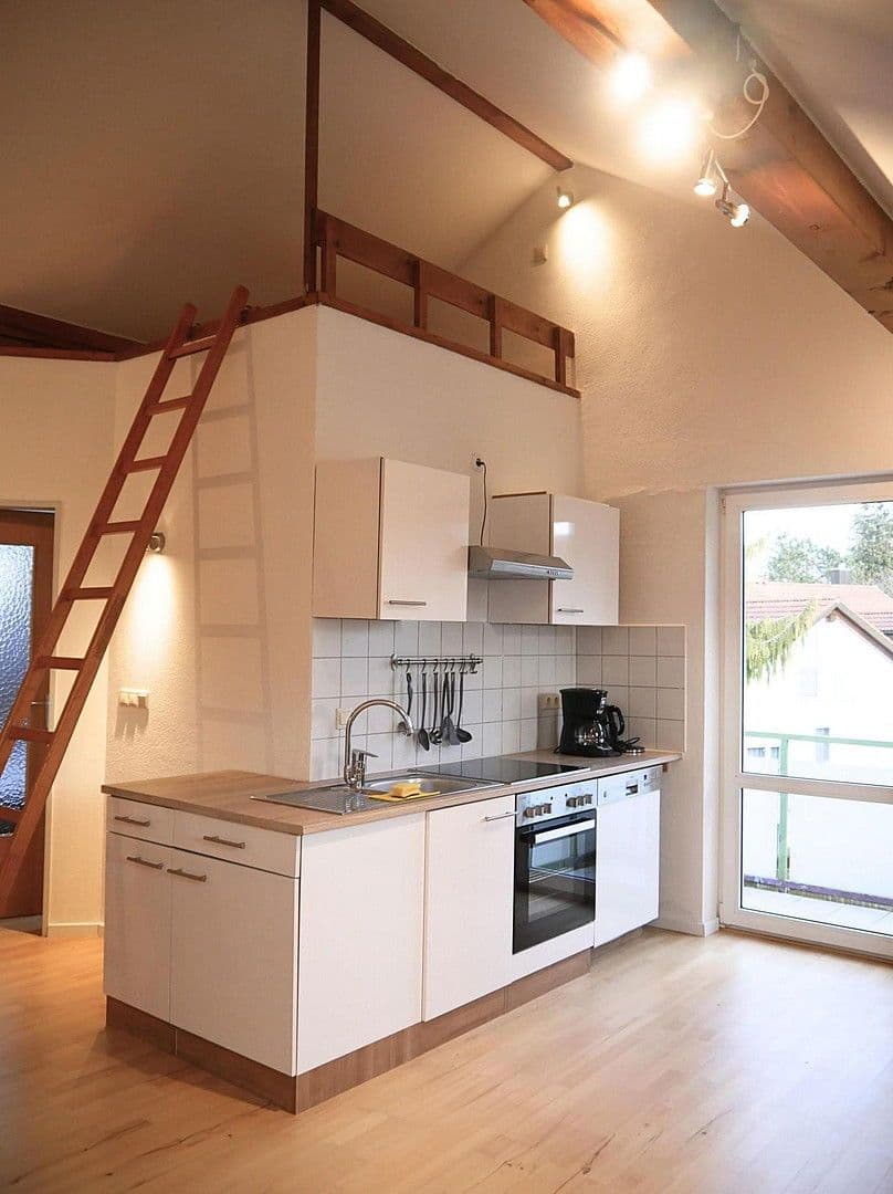 Prenájom bytu 2-izbový 47 m², Gröbenzell, Bavorsko Prenájom bytu 2-izbový 47 m², Gröbenzell, Bavorsko