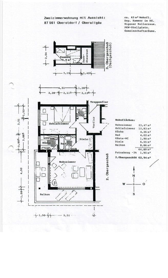 Predaj bytu 2-izbový 64 m², Oberstdorf, Bavorsko Predaj bytu 2-izbový 64 m², Oberstdorf, Bavorsko