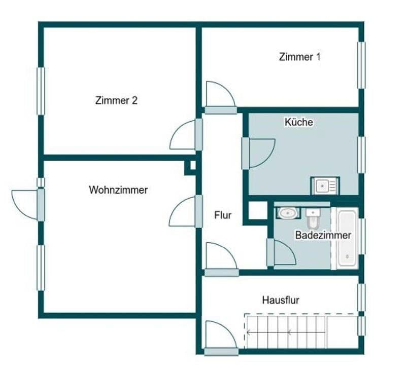 Prenájom bytu 3-izbový 65 m², Siedlerweg 15, Braunschweig, Dolné Sasko Prenájom bytu 3-izbový 65 m², Siedlerweg 15, Braunschweig, Dolné Sasko
