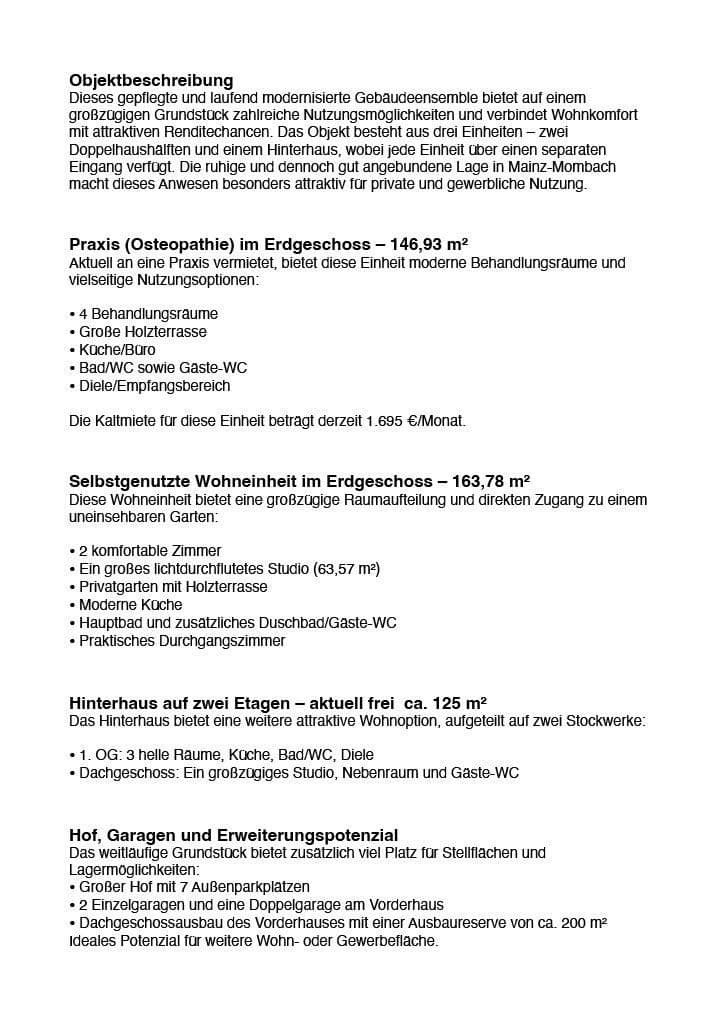 Predaj domu 425 m², pozemek 924 m², Mainz, Porýnie-Falcko Predaj domu 425 m², pozemek 924 m², Mainz, Porýnie-Falcko