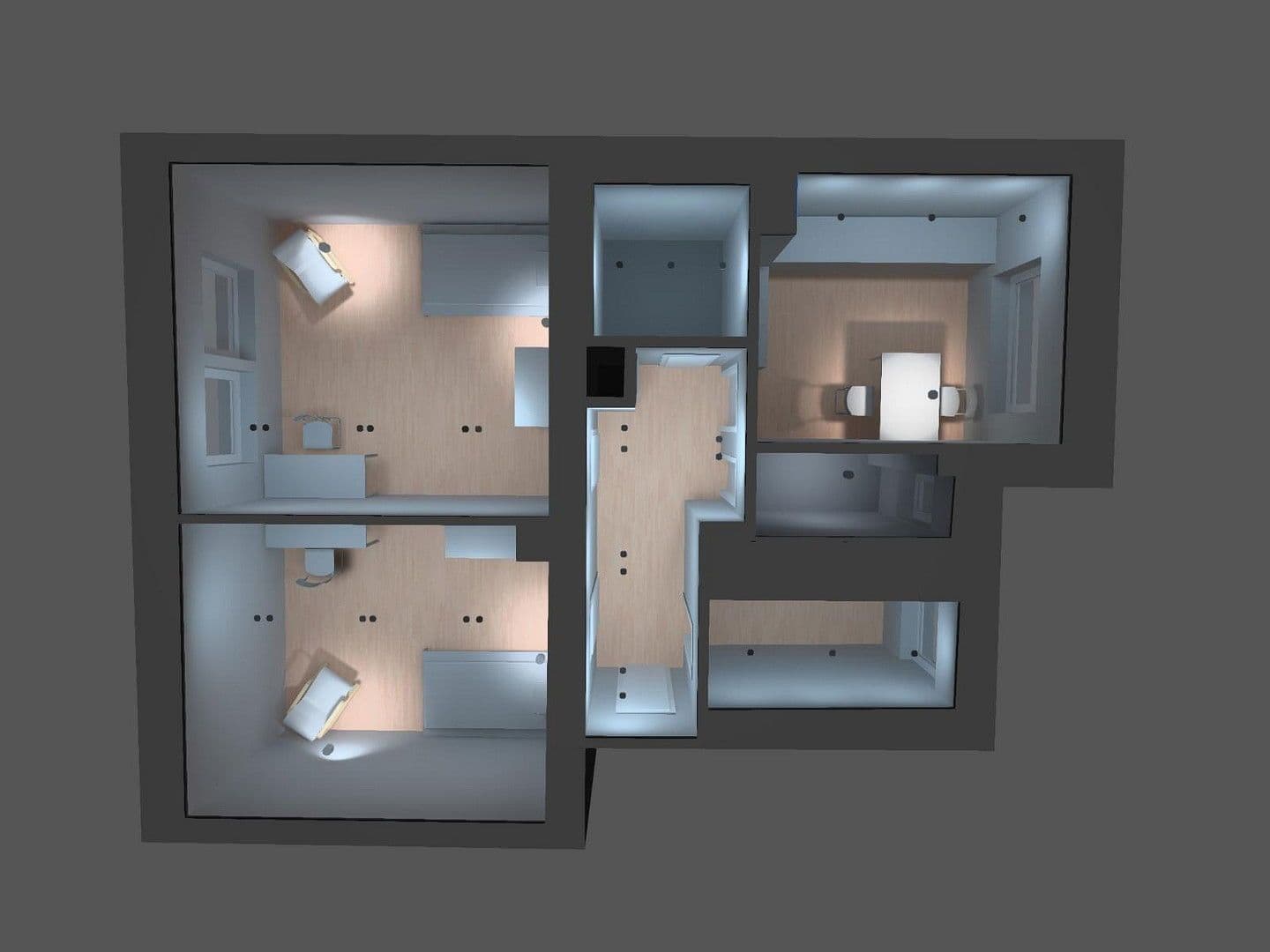Prenájom bytu 2-izbový 62 m², Nürnberg, Bavorsko Prenájom bytu 2-izbový 62 m², Nürnberg, Bavorsko